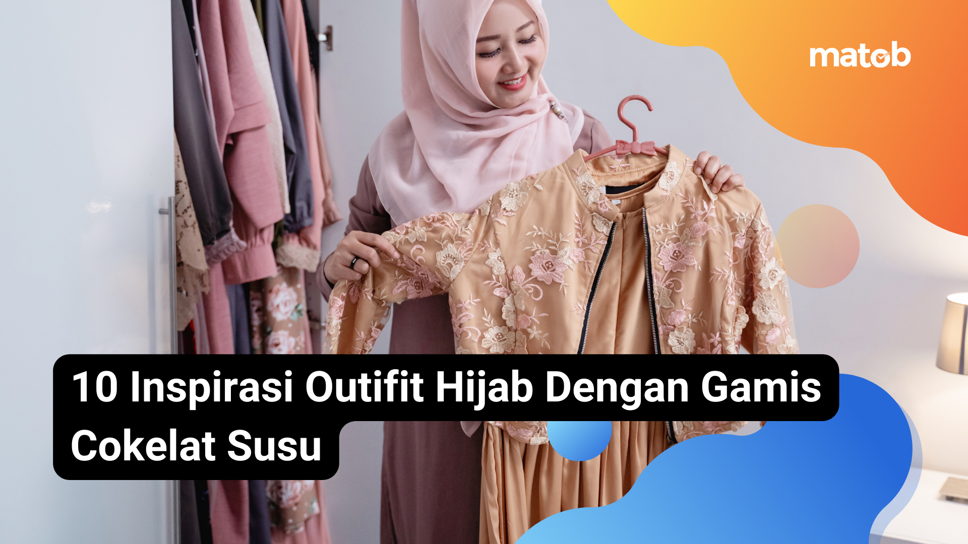 21 Matob Bisnis 10 Inspirasi Outifit Hijab Dengan Gamis Cokelat Susu