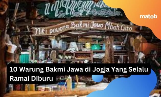 10 Warung Bakmi Jawa di Jogja Yang Selalu Ramai Diburu 18 10 Warung Bakmi Jawa di Jogja Yang Selalu Ramai Diburu