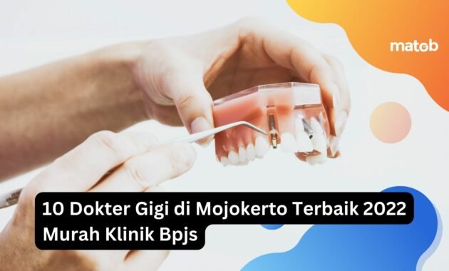 10 Dokter Gigi di Mojokerto Terbaik 2022 Murah Klinik Bpjs