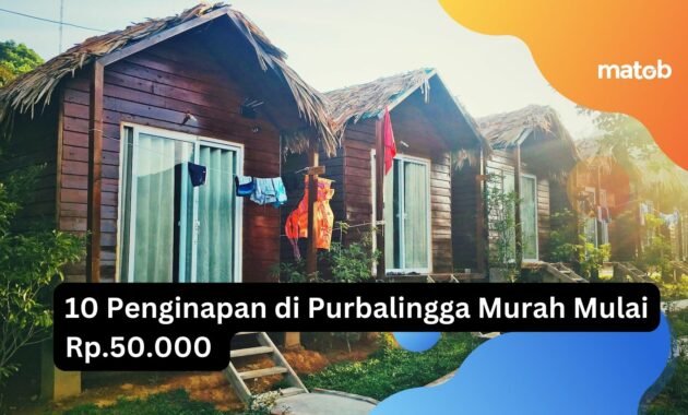 10 Penginapan di Purbalingga Murah Mulai Rp.50.000