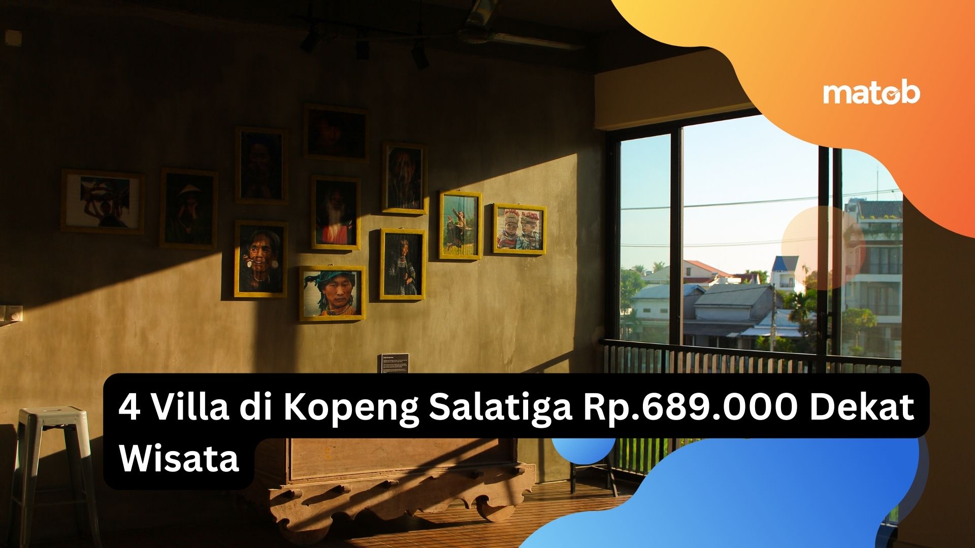 4 Villa di Kopeng Salatiga Rp.689.000 Dekat Wisata