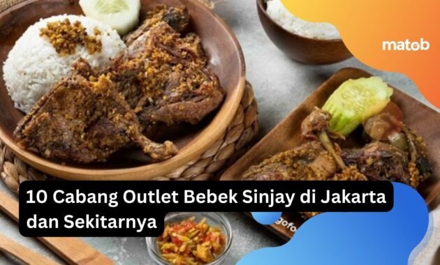 10 Cabang Outlet Bebek Sinjay di Jakarta dan Sekitarnya 16 10 Cabang Outlet Bebek Sinjay di Jakarta dan Sekitarnya