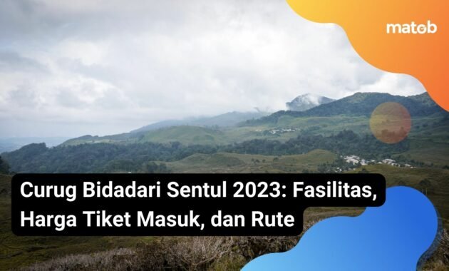 Curug Bidadari Sentul 2023: Fasilitas, Harga Tiket Masuk, dan Rute
