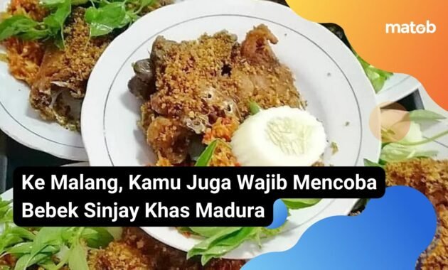 Ke Malang, Kamu Juga Wajib Mencoba Bebek Sinjay Khas Madura
