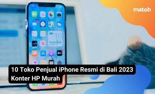 10 Toko Penjual iPhone Resmi di Bali 2023 Konter HP Murah