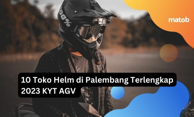 10 Toko Helm di Palembang Terlengkap 2023 KYT AGV