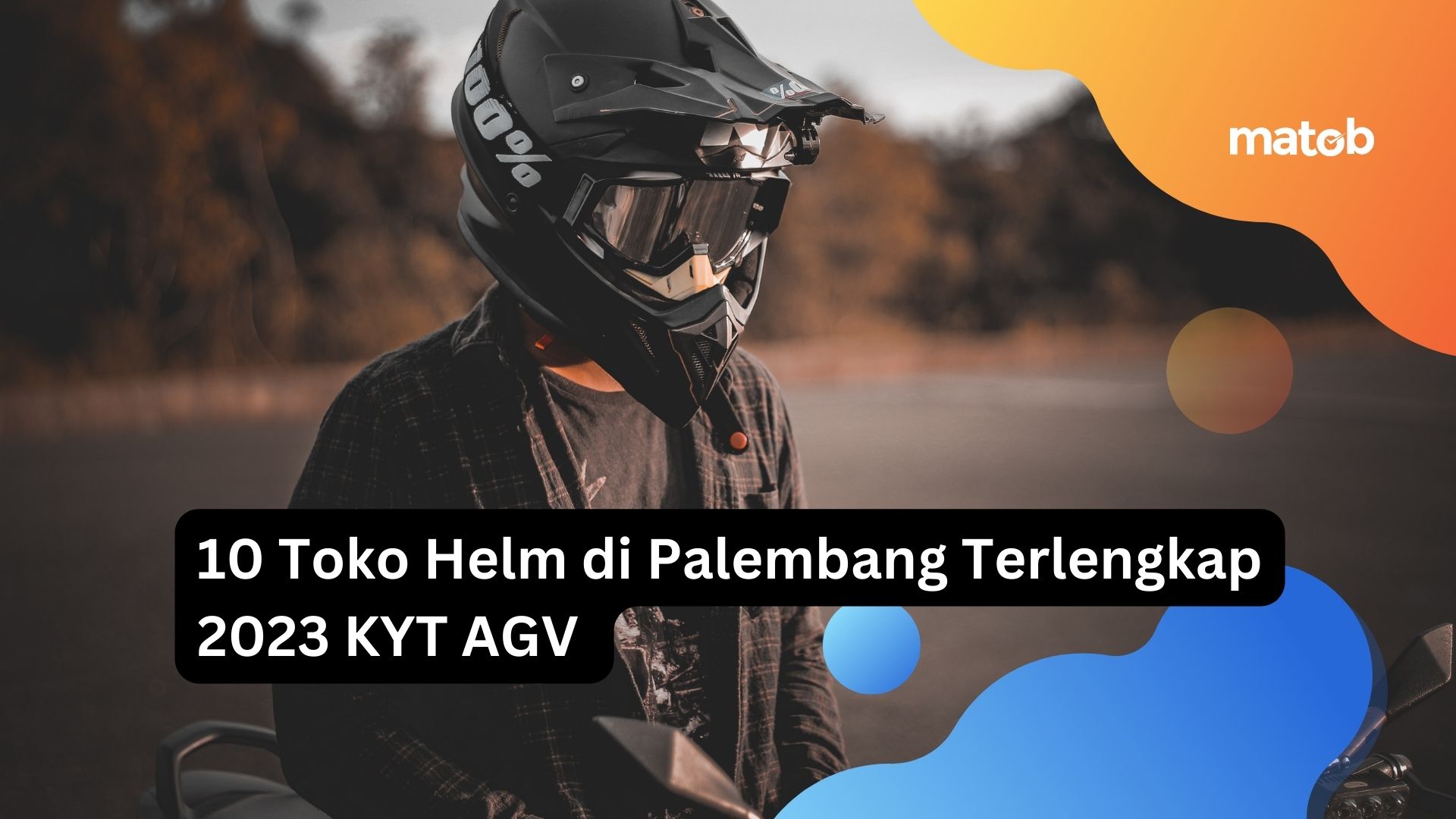10 Toko Helm di Palembang Terlengkap 2023 KYT AGV