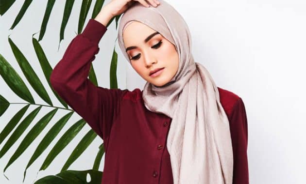 10 Gambar Baju Merah Marun Cocok Dengan Jilbab Warna Apa