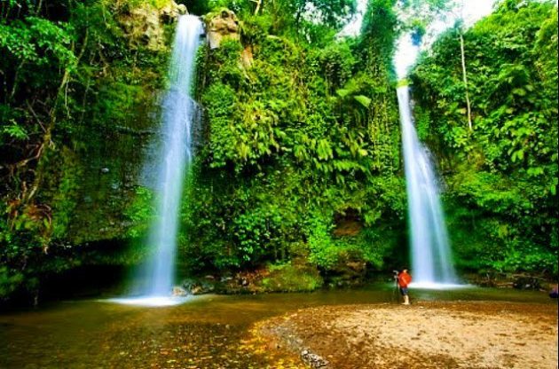 10 Gambar Air Terjun Benang Stokel Lombok, Peta Alamat Rute Wisata Video Youtube Waterfall