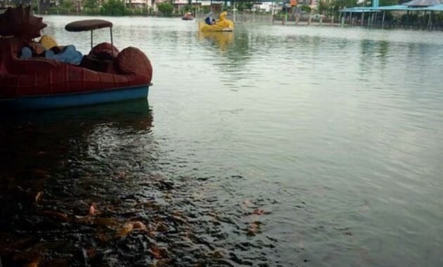 10 Gambar Danau Tanah Mas Palembang, Lokasi Alamat Waterboom, Harga Tiket Masuk Wisata + Nomor Telepon Water Park