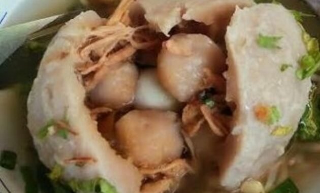 5 Bakso Enak di Mojokerto Jumbo Mangkok, Tempat Daerah Trowulan Mantono Kota