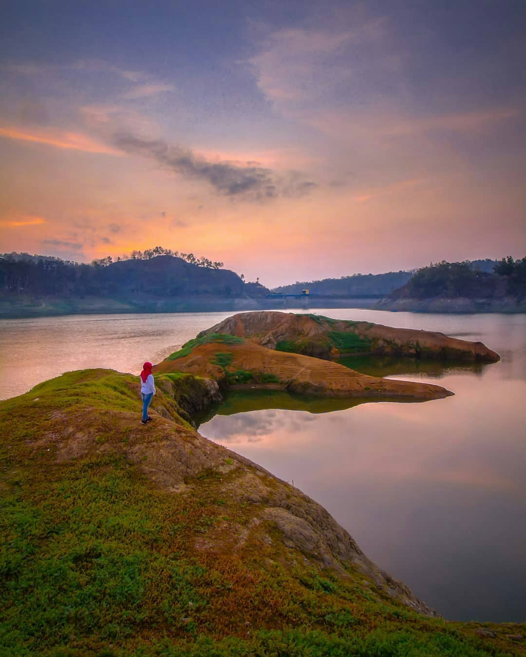 10 Gambar Waduk Sermo Jogja, Jalan Menuju Lokasi Wisata Misteri Kulon Progo Yogyakarta