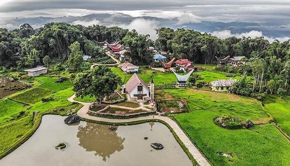 10 Gambar Batutumonga Toraja, Rute Menuju Lokasi, Penginapan Hotel Villa + Pemandangan Panorama Wisata