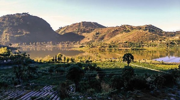 10 Foto Telaga Cebong Dieng Wonosobo, Tiket Masuk, Letak Lokasi + Homestay Di Sekitar