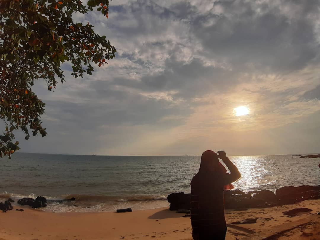 10 Foto Pantai Melayu Barelang Batam, Info Peta Alamat Lokasi Wisata