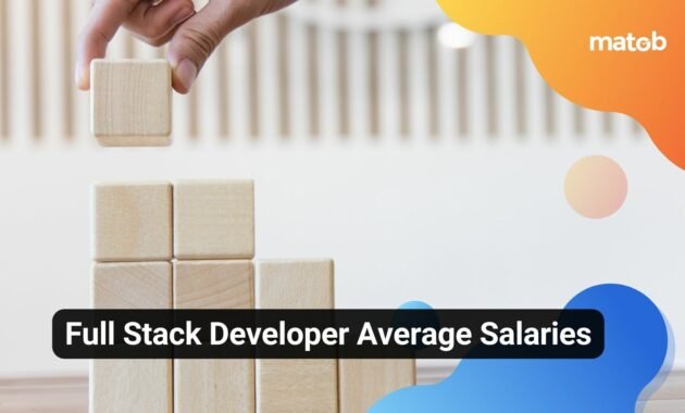 Full Stack Developer Average Salaries - Matob EN Full Stack Developer Average Salaries