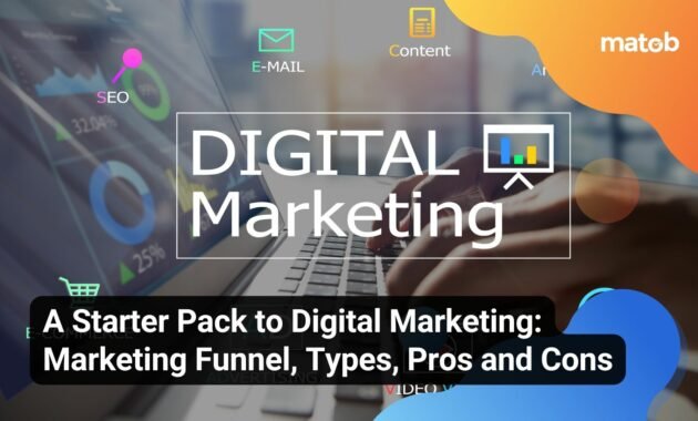A Starter Pack to Digital Marketing: Marketing Funnel, Types, Pros and Cons - Matob EN A Starter Pack to Digital Marketing: Marketing Funnel, Types, Pros and Cons - Matob EN