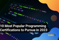 10 Most Popular Programming Certifications to Pursue in 2023