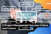 5 Project Management Success Criteria and Factors