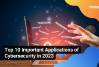 Top 10 Important Applications of Cybersecurity in 2023