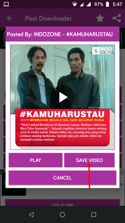 Download instagram video 4