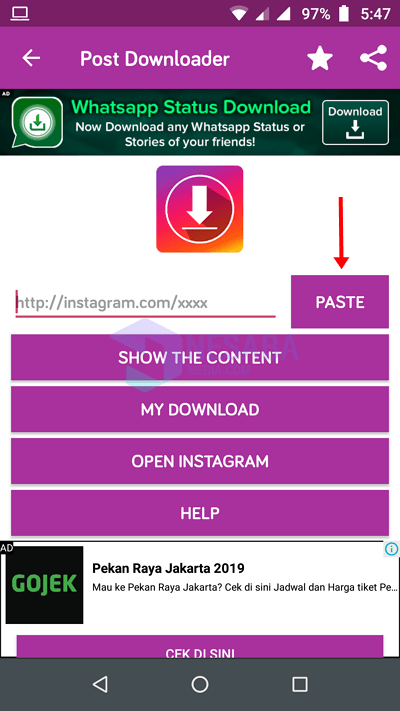 Download video instagram 3