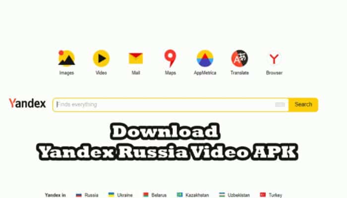 how to download yandex video apk