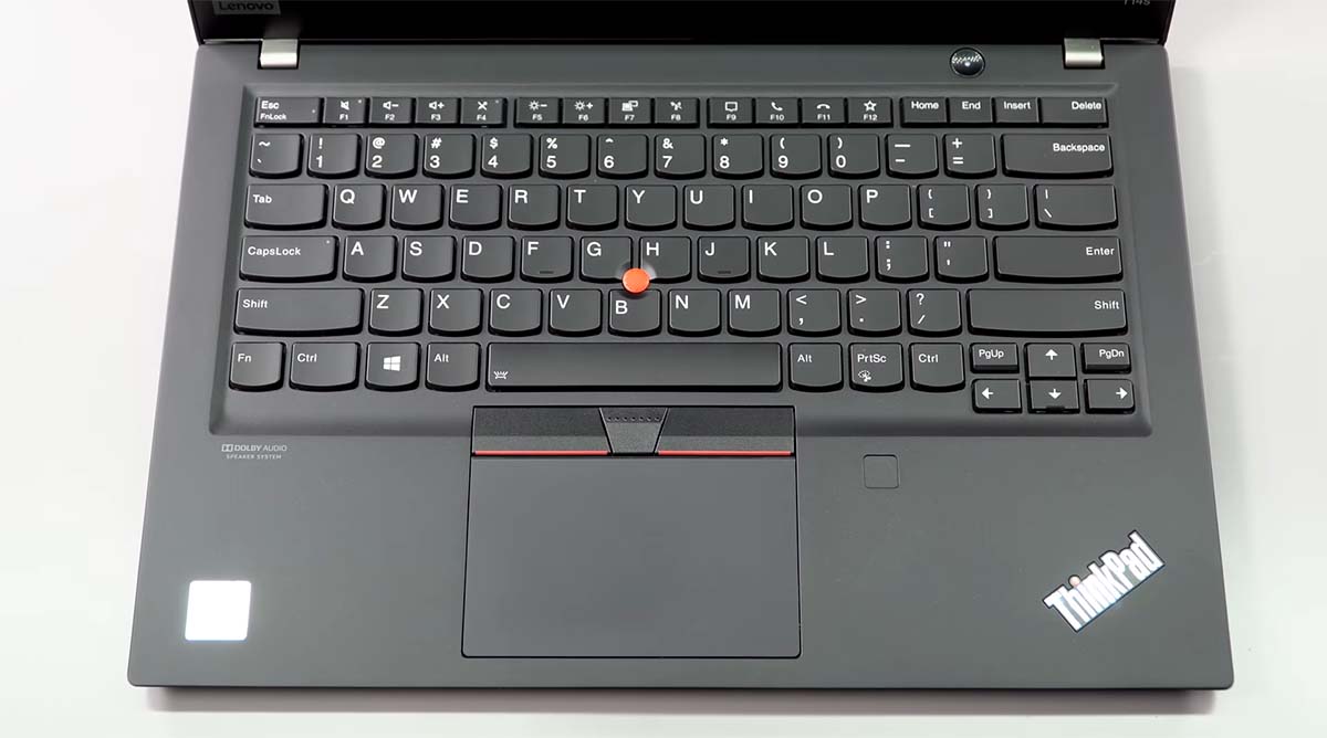 Lenovo-Thinkpad-T14s-keyboard-touchpad-