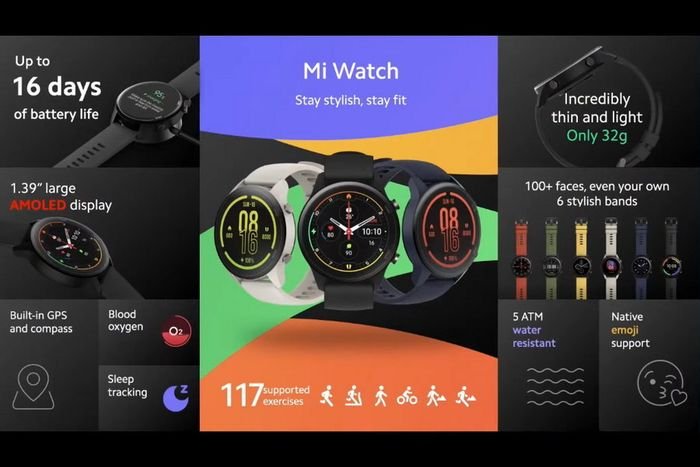 Mi Watch features