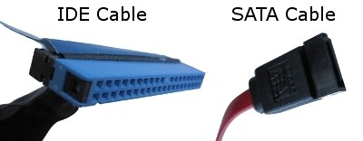 the difference between IDE and SATA cables