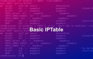 Basic Iptables Commands on Linux