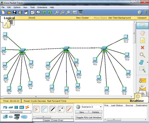 Create Simple Network with Cisco Packet Tracer