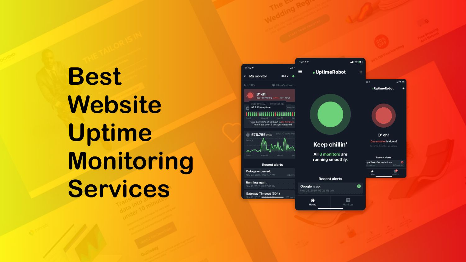 Best Website Uptime Monitoring Services