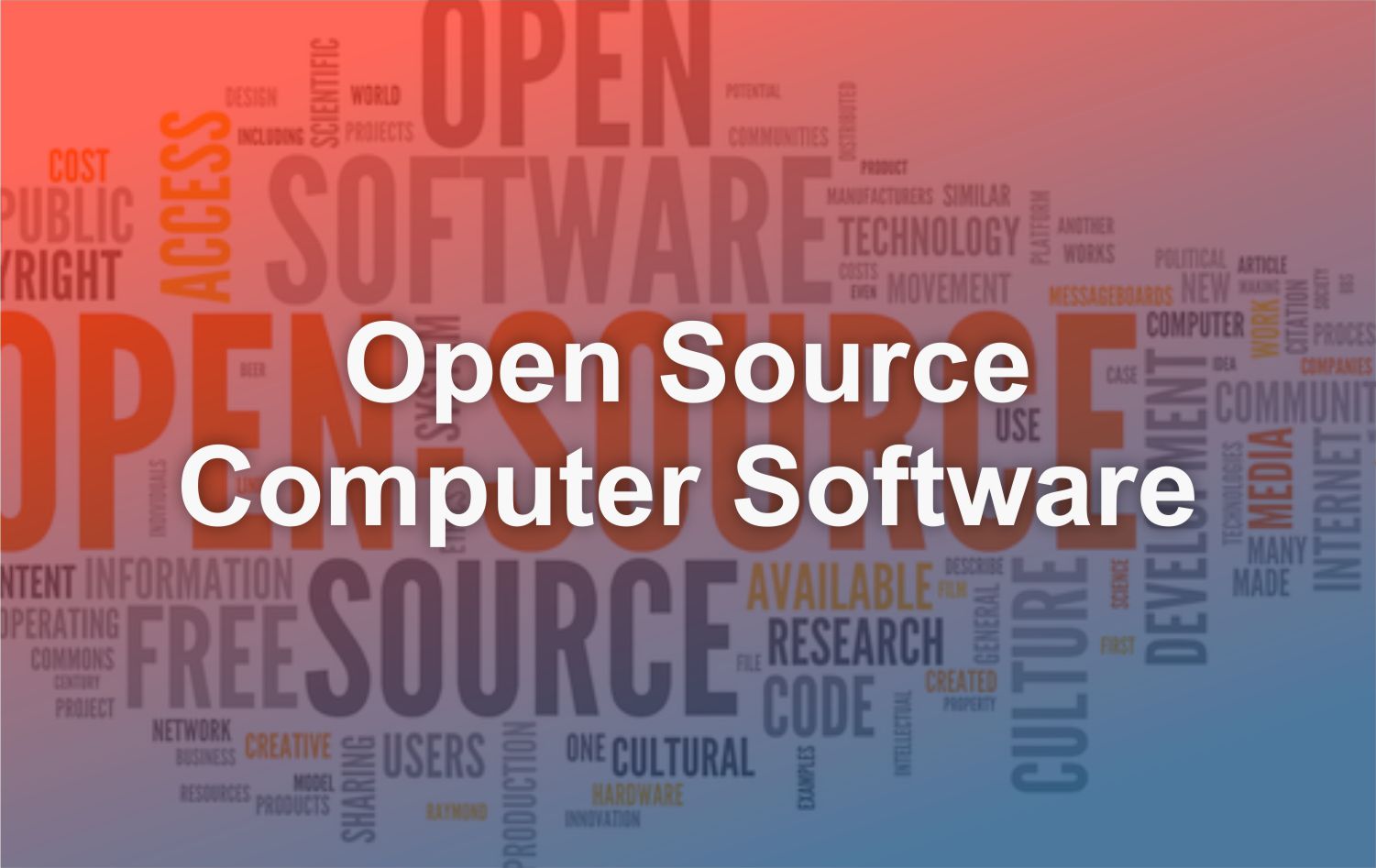 Best Free Open Source Computer Software