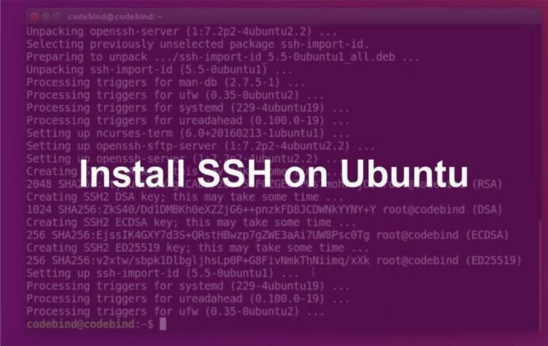 How To Install And Enable SSH On Ubuntu 18.04 - Matob News