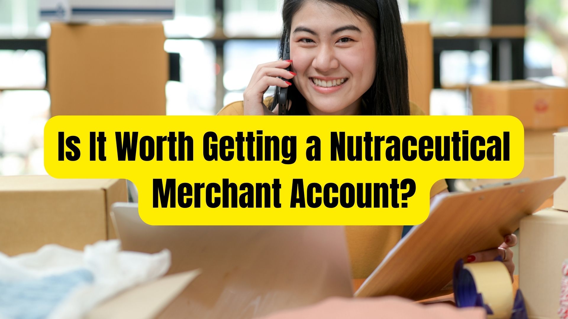Is It Worth Getting a Nutraceutical Merchant Account?