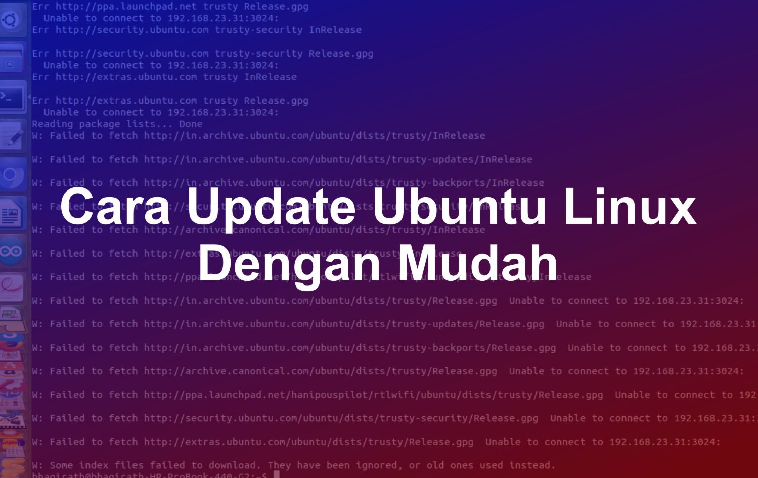 cara update ubuntu linux dengan mudah