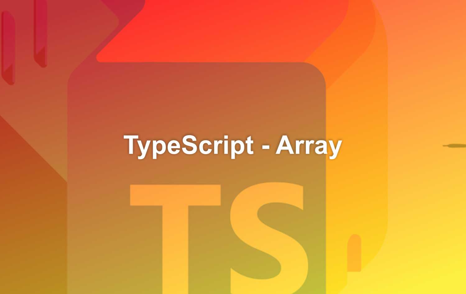Belajar TypeScript - Array