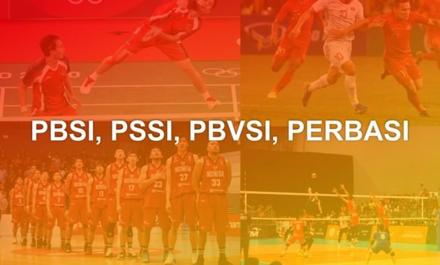 Kepanjangan dari PBSI, PSSI, PBVSI dan PERBASI 29 PBSI PSSI PBVSI PERBASI