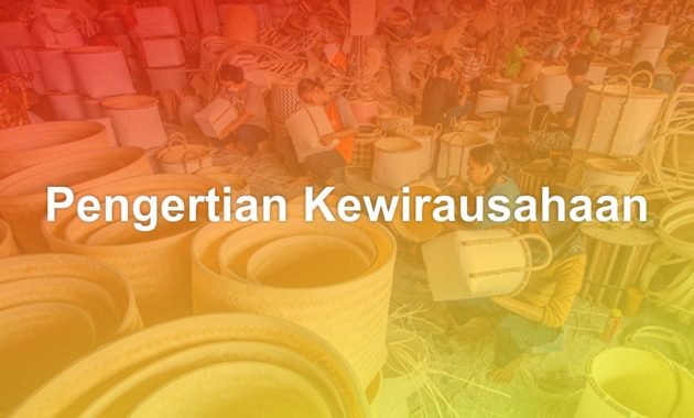 Pengertian Kewirausahaan