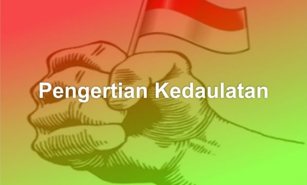 pengertian kedaulatan