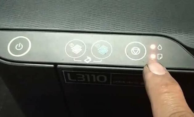 Cara Benerin Printer Epson L3110, L3100, L3150 lampu Kedip Merah 2