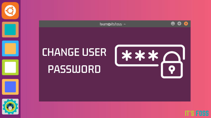 ubuntu change password