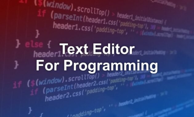 10 Best Text Editor For Programming Best Text Editor For Programming