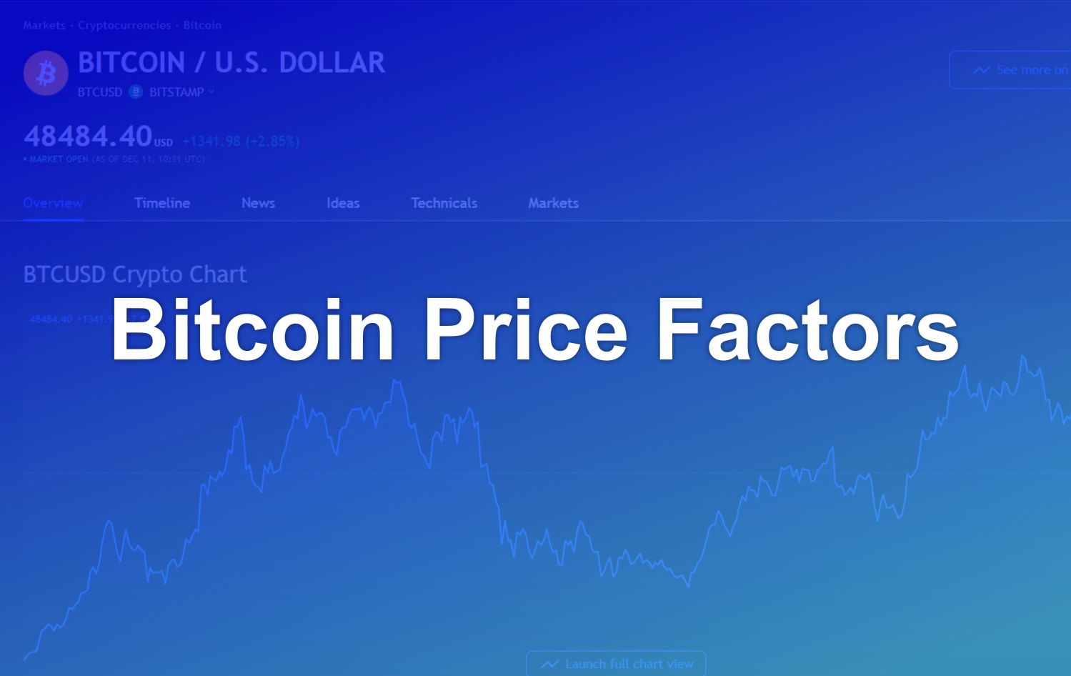 Bitcoin Price Factors