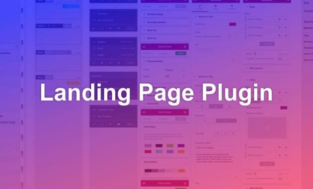 8 Best Landing Page Plugin Landing Page Plugin