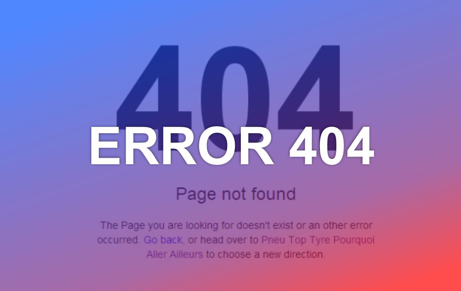 error 404