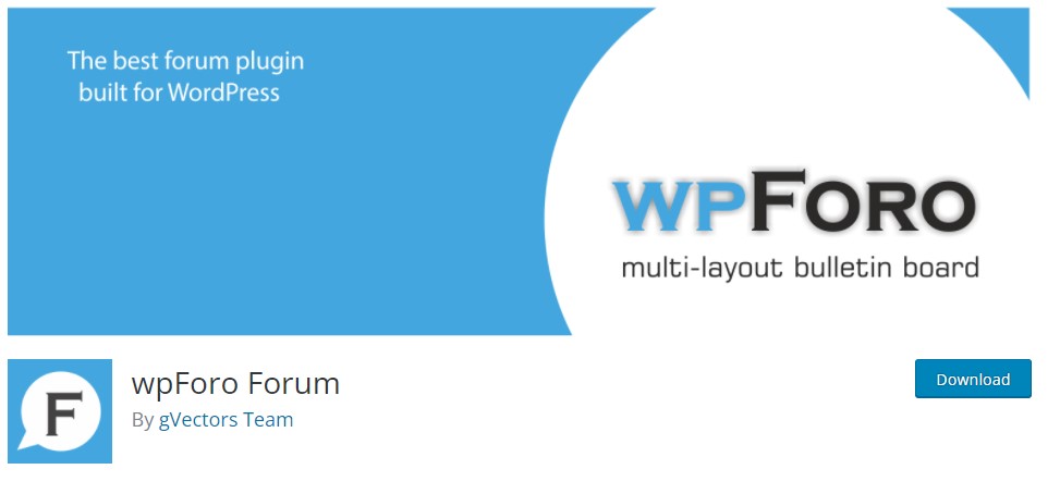 Plugin de forum wpForo