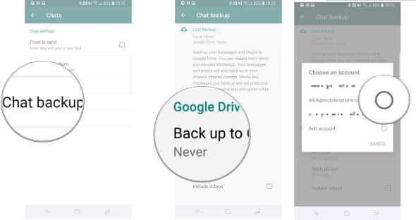Backup Whatsapp Chat 2