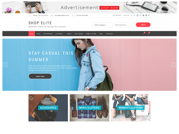 5 Best Free WordPress Theme for eCommerce